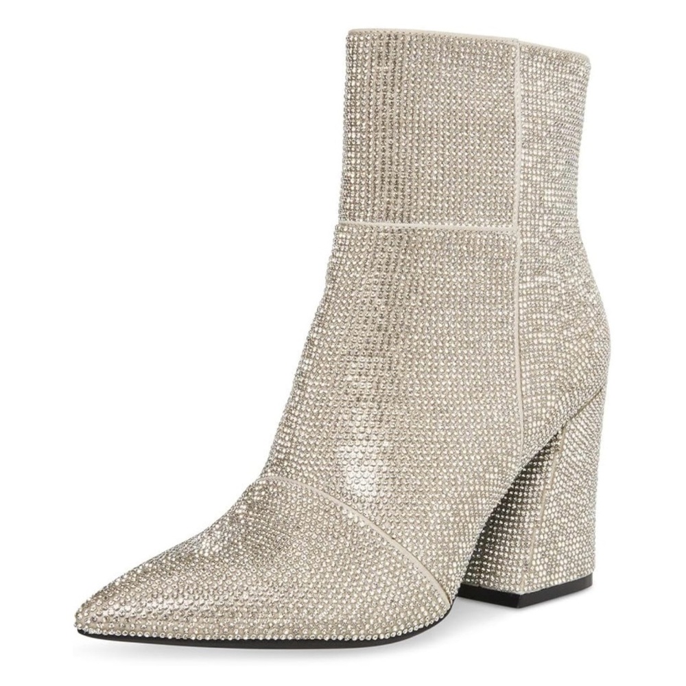 Madden Girl Cody Rhinestone Ankle Boots